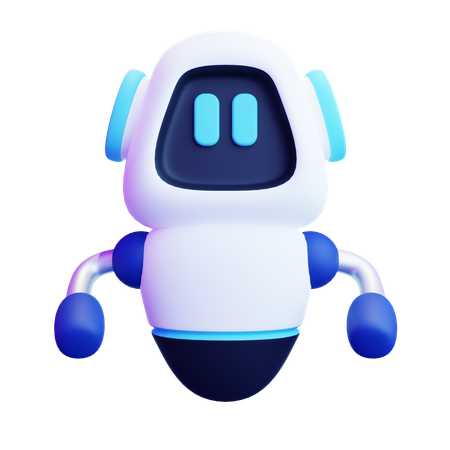 Bot  3D Icon