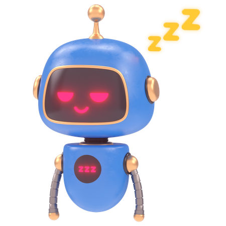 Bot fofo 14  3D Illustration