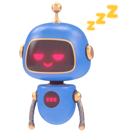 Bot fofo 14  3D Illustration