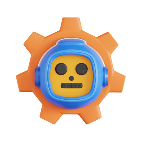 Bot Helper  3D Icon