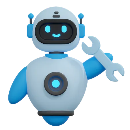 Bot Maintenance 3D Icon
