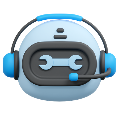 Bot maintenance  3D Icon