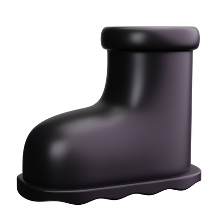 Bota de caminhada  3D Icon