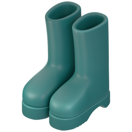 Bota de fazendeiro  3D Icon