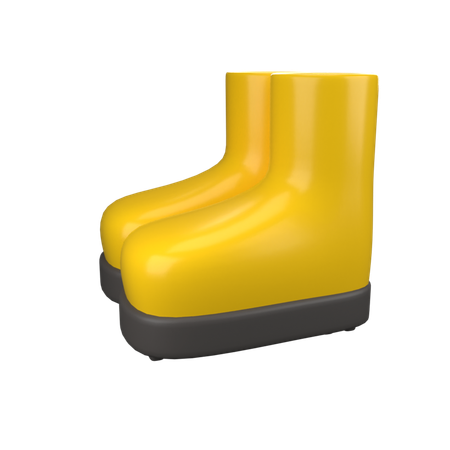 Bota de granja  3D Icon