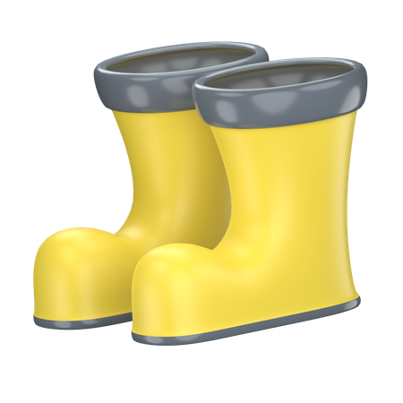 Bota de jardim  3D Icon