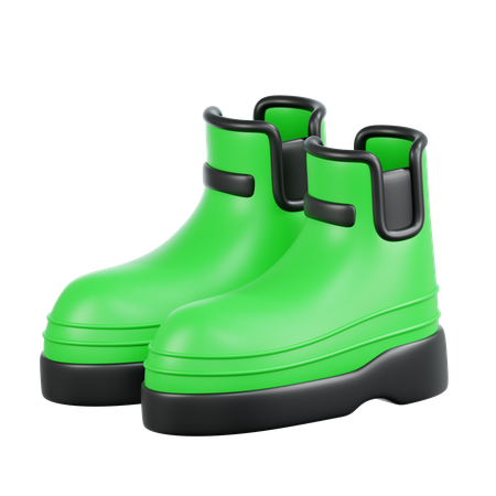 Bota de jardín  3D Icon