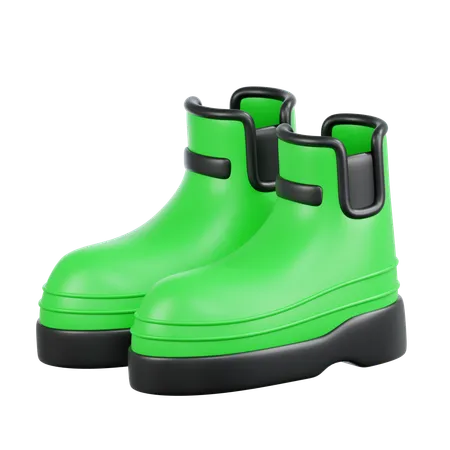 Bota de jardín  3D Icon