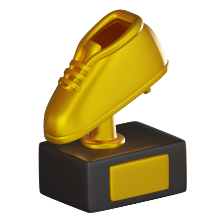 Bota de Oro  3D Icon