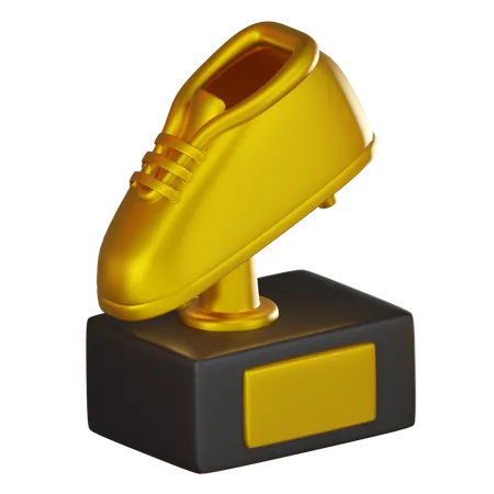 Bota de Oro  3D Icon