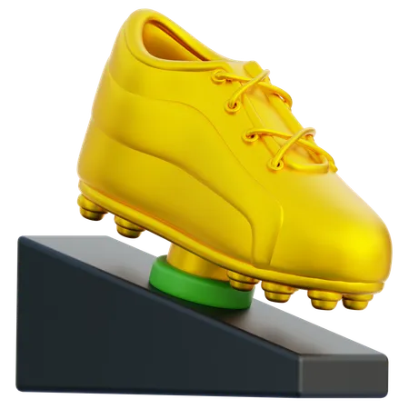 Bota de Oro  3D Icon