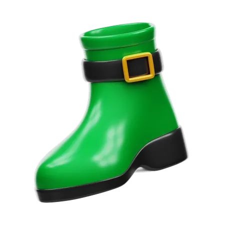 Bota de san patricio  3D Icon