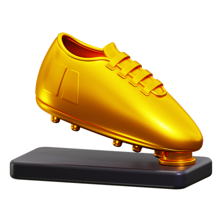 Bota de Oro  3D Icon