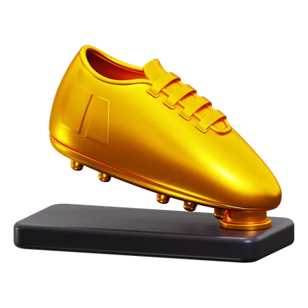 Bota de Oro  3D Icon