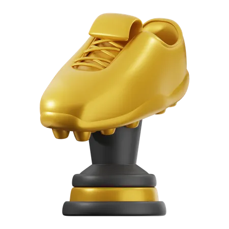 Bota de Oro  3D Icon