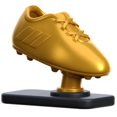 Bota de Oro  3D Icon