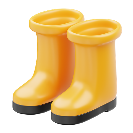 Bota de jardinagem  3D Icon