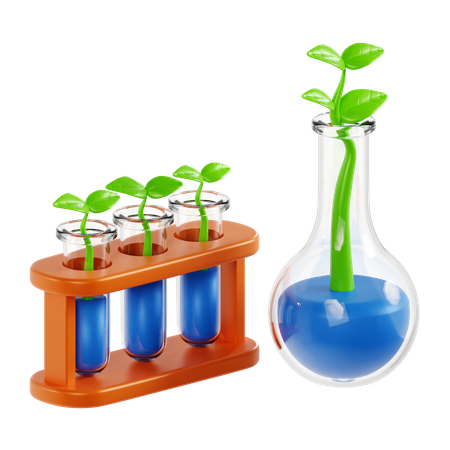 Botánica  3D Icon