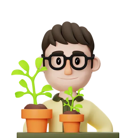 Botanical Teacher  3D Icon