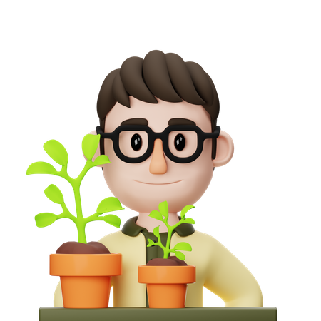 Botanical Teacher  3D Icon