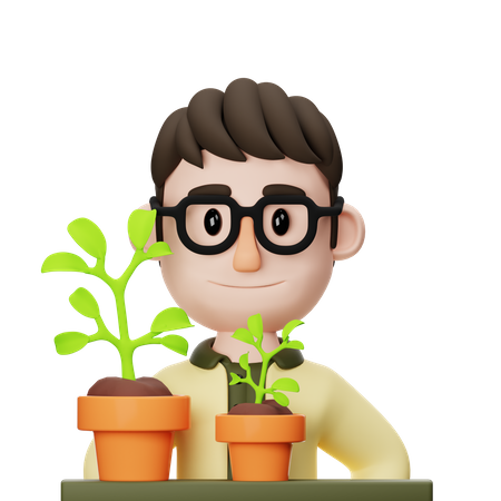 Botanical Teacher  3D Icon