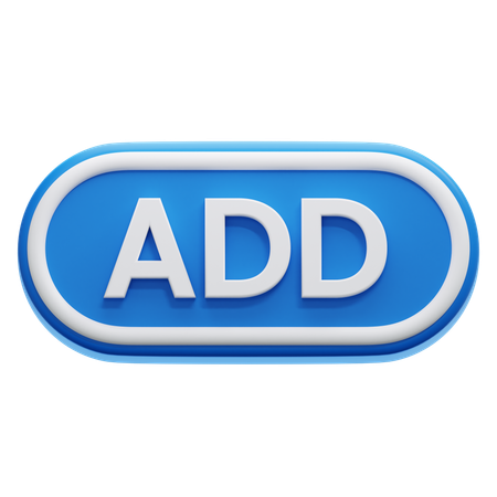 Adicionar botão  3D Icon