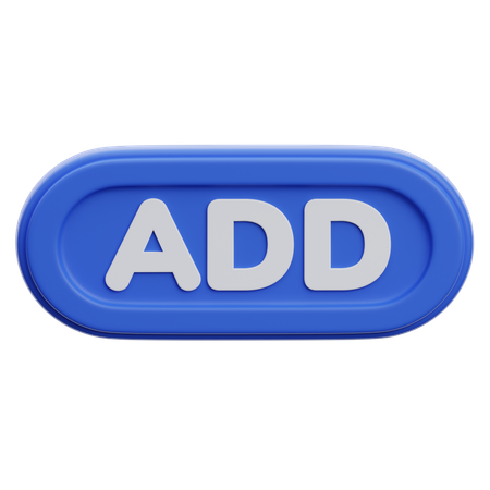 Adicionar botão  3D Icon