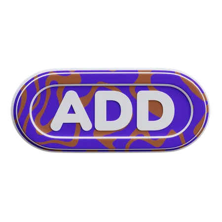 Adicionar botão  3D Icon