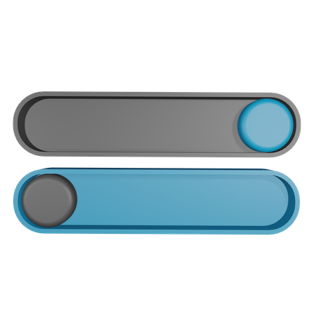 Botão de alternância  3D Icon