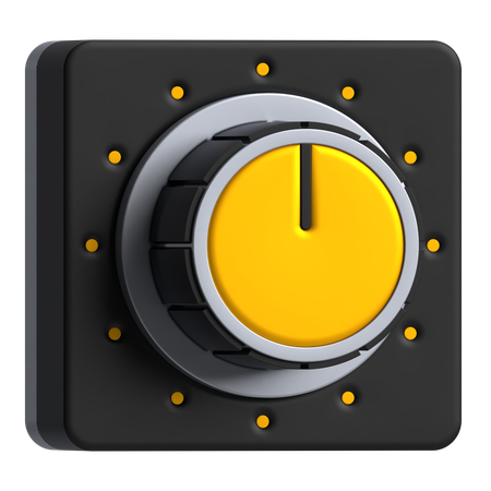 Botão de áudio  3D Icon