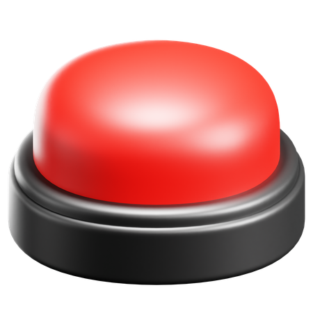 Botão de bomba  3D Icon