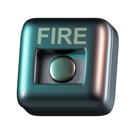 Botão de disparo  3D Icon