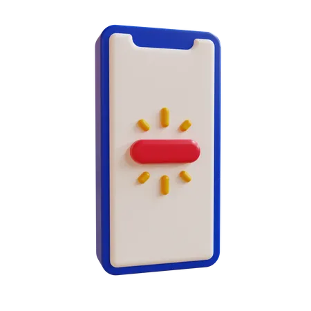 Botão de telefone  3D Icon