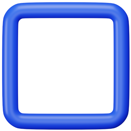 Botão parar  3D Icon