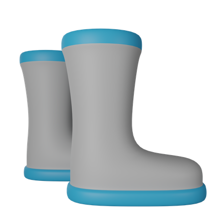 Botas  3D Icon