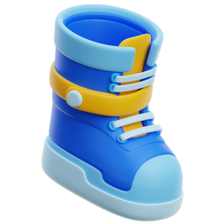 Botas  3D Icon