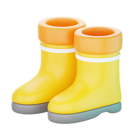 Botas  3D Icon