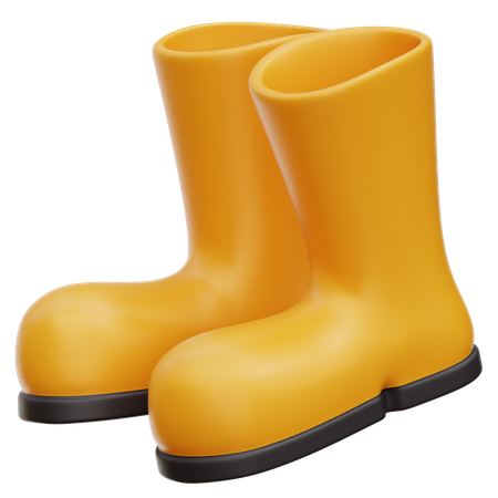 Botas  3D Icon