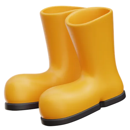 Botas  3D Icon