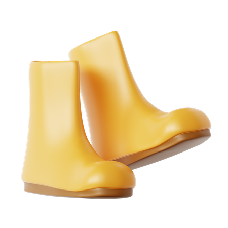 Botas  3D Icon