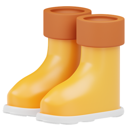 Botas  3D Icon