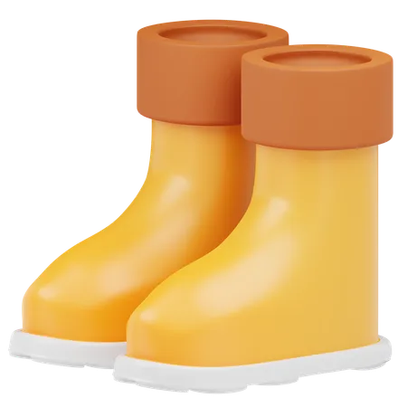 Botas  3D Icon