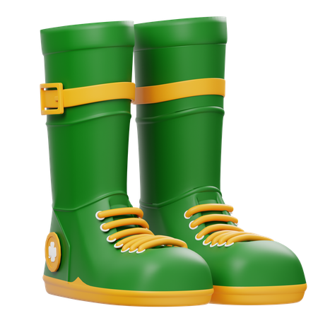 Botas  3D Icon