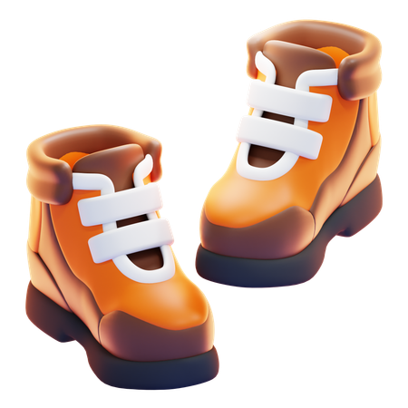 Botas  3D Icon