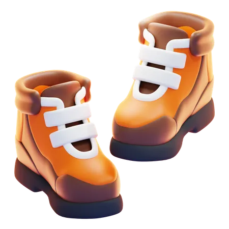 Botas  3D Icon