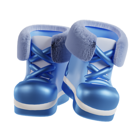 Botas  3D Icon