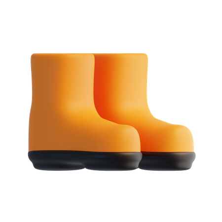 Botas  3D Icon