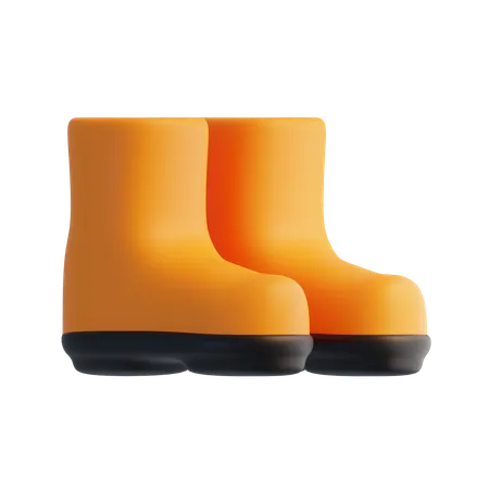 Botas  3D Icon