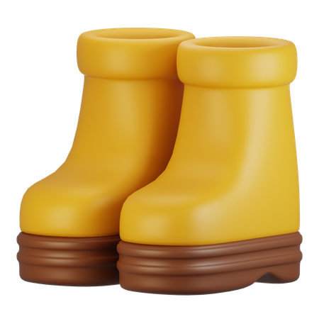 Botas  3D Icon