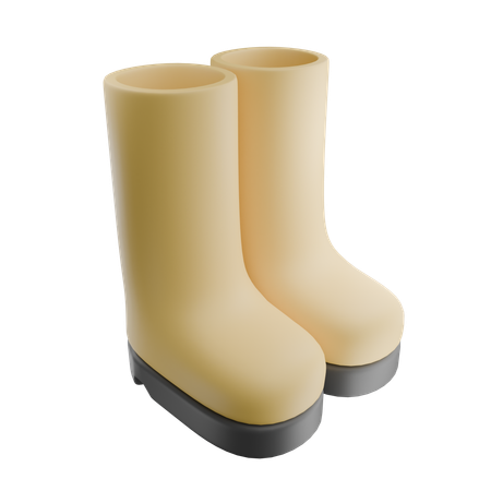 Botas  3D Icon